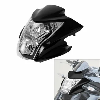 Motociclete Negre Faruri Carenajele Cap de Lumină Lampă de Motor Pentru Kawasaki ER6N 2012-2015 2013 2014 2 culori
