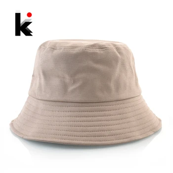 Culoare solidă Găleată Capace Până-Protectie UV Pescar Palarii Barbati Casual în aer liber Plajă Pălărie Femei Refuz de Pălărie de Soare Pliabil Travel Pălării