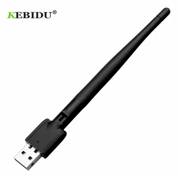 KEBIDU MT-7601 USB 2.0, WiFi placa de Retea Wireless LAN Adapter 802.11 B/g/n Mini Wi-Fi Dongle Cu Antena Pentru TV Set Top Box
