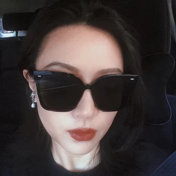 Yuumi Sal ochelari de Soare Pentru Femei, Barbati Negru Ochelari ochi de Pisica MGlasses Spion de Moda Supradimensionate de Lux de Designer de Brand Jennie