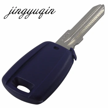 jingyuqin 10buc/lot Transponderul Cheii de contact fără cip pentru FIAT Punto Stilo Seicento Netăiat Lama GT15R