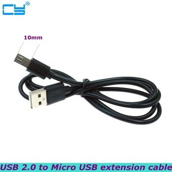 1m Pentru Oukitel K10000 Pro U16 Homtom Zoji Z8 Z7 Nomu S10 Pro S20 S30 Mini Guophone V19 /adaptor Încărcător de 10mm Cablu Micro USB