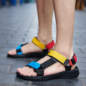 Sandale Bărbați 2022 Vara Noi Simplu Casual, Pantofi Adidași Confortabil În Aer Liber, Plaja, Vacanta, Sandale De Sex Masculin Sandale Zapatos Hombre