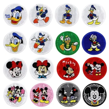 Mickey Minnie Mouse Insigne Broderie Patch-uri de pe Haine Disney Fuzibile Patch-uri DIY Pantaloni Sac de Îmbrăcăminte Blugi cu Patch-uri pentru Haine