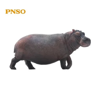 PNSO Hipopotam Clasic Jucării Pentru Băieți Copii Model Animal