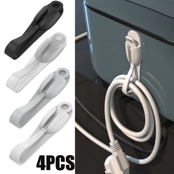 4buc Aparat de Bucătărie Cablu Bobinator Organizator Stick pe Upgrade-Wrapper pentru Aparate Titularul Cablu de Depozitare Acasă Mici Accesorii