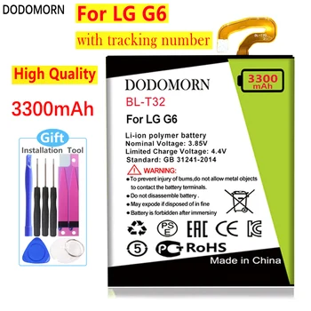 DODOMORN BL-T32 Baterie Pentru LG G6 G600L G600S H870 H871 H872 H873 LS993 US997 VS988 +Numărul de Urmărire