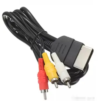 Înlocuirea 6FT Audio Video, Cablu Composite AV 3 RCA, Cablul de Sârmă Pentru Xbox Classic Original