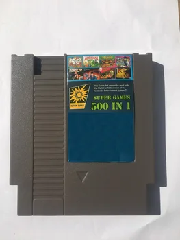 500 În 1 NES Cartuș Joc Clasic de Jocuri de Buzunar Pentru 72 de Pin 8 Biți Joc Consola