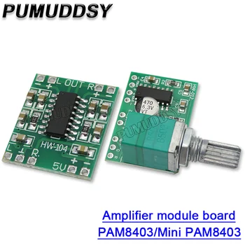PAM8403 Mini Amplificator DC 5V 2 Canale USB Audio Digital de Bord Modulul 2 * 3W Control de Volum Cu Potentionmeter