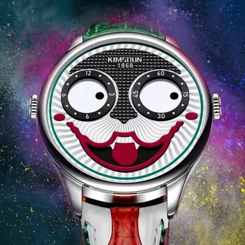 2022 Nou Joker Ceas Barbati Top Brand De Lux Personalitate De Moda Cuarț Ceasuri Mens Ediție Limitată De Designer Unic Ceas