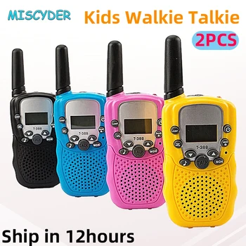 Copii Walkie Talkie Copii 2 BUC pentru Copii Celular Portabil Receptor Radio Mini-Talkie-Walkie Cadou Jucarii pentru Baiat Fata