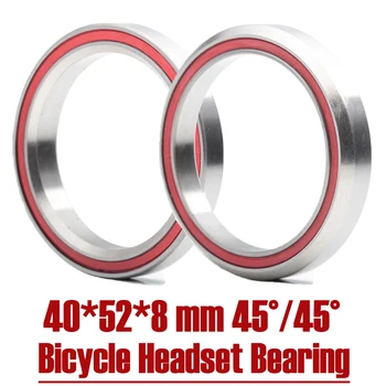 ACB52H8 cu Bicicleta Lagărului 52*40*8mm ( 2 BUC ) 45/45 Grade Oțel Crom Conic Superior Inferior ACB Rulmenti Piese de Reparații