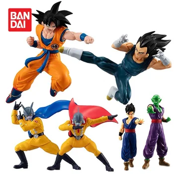 În Stoc Original BANDAI Dragon Ball Super-Super-Erou GASHAPON Goku, Vegeta, Gohan, Piccolo Figura Anime Figurine Jucarii Model