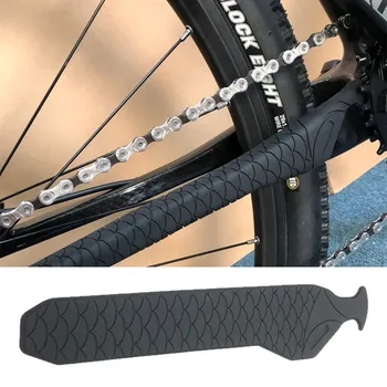 Silicon 3D Biciclete MTB Lanț Postat Gărzi Cadru Rezistent la zgarieturi Protector Biciclete Grijă Paza Acoperi Ciclism Accesorii