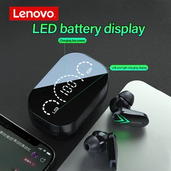 Lenovo XT82 set cu Cască Bluetooth Wireless Mini Joc Jocuri de Putere Display Super Mult de Viață a Bateriei Mănânce carne de Pui Fără Întârziere