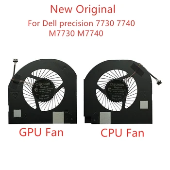 Nou Original Laptop CPU GPU de Răcire Ventilator Pentru Dell precision 7730 7740 M7730 M7740 fan MG75090V1-C140-S9A MG75090V1-C150-S9A