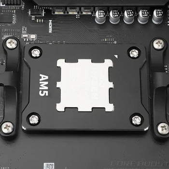 CPU Radiator Frame for AMD-ASF AM5 Aliaj de Aluminiu CPU Îndoire Corector de Fixare Backplane Catarama Izolate Picior W3JD
