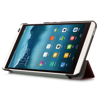 S8-301W 301U 301L UltraSlim Smart piele Acoperi Caz pentru Huawei MediaPad M1 8.0 Tableta flip stand capac caz -