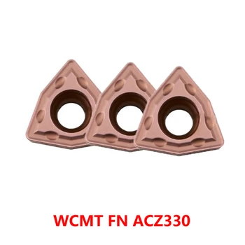 WCMT050308 WCMT06T308 WCMT080412 FN ACZ330 Insertii Carbură CNC WCMT 050308 06T308 080412 10buc Strung Cutter de Cotitură Original