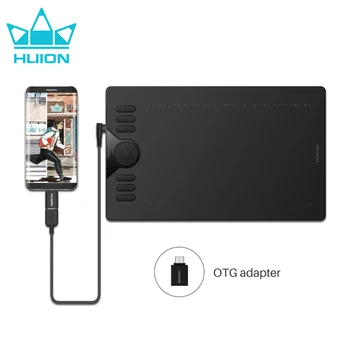 Huion HS610 10x6.25 Inch Grafica Desen Tableta 28 Express 8192 Cheile De Baterie-Free, Stylus Pen Tablet Pentru Telefonul Android MacBook