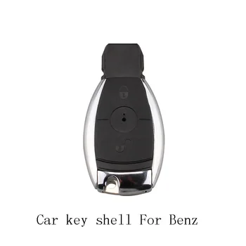 QWMEND 2Buttons Cheie de la Distanță Masina Shell Pentru MERCEDES-Benz MB CL CLK SLk C E S Mașină Smart Key Fob Caz