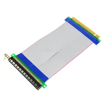 CY Super Performanta PCI E PCI-E Express 16X la 16X Cablu de Extensie Plat Patch Cord Panglică Convertor Extensie Cablu Adaptor Fierbinte