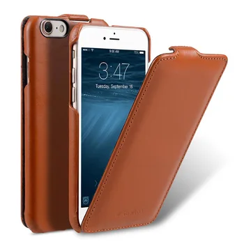 5 Culori 2020 Afaceri Noi Flip Cover Pentru iPhone8 Real din Piele piele de Vacă Caz de Telefon Pungi Pentru iPhone 7 8 Plus 4.7 5.5