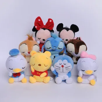 Disney Papusa De Plus Jucarie Personaj De Desene Animate De Dormit Mickey Mouse, Minnie Mouse, Donald Duck Umplute Moale Papusa De Plus Copii Cadou