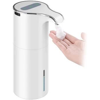 15 oz/450Ml Automata Dozator de Săpun Touchless Spumare Săpun Dispenser - Reincarcabil rezistent la apa Spumă de Săpun Dozator de Pompa
