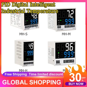 AC100-240V Temperatura de Reglementare Inteligentă PID de Control al Temperaturii Display LCD cu Alarma Releu SSR 50/60HZ, K, J, E Termocuplu