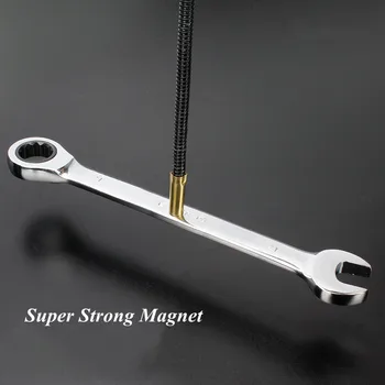 Flexibil Ridica Magnet Timp de Primăvară Selector de Reparații Auto Catcher Șurub de Metal Piese de Căutător de Magnet de Neodim de Căutare Tija de Metal