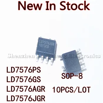 10BUC/LOT LD7576 LD7576PS LD7576GS LD7576AGR LD7576JGR POS-8 SMD de putere LCD chip Nou În Stoc Original