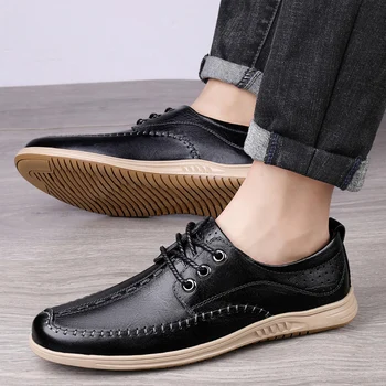 bărbați formale pantofi dantela-up oixfords moda confortabil Barbati pantofi barbati pantofi casual maro negru pantofi pentru bărbați încălțăminte