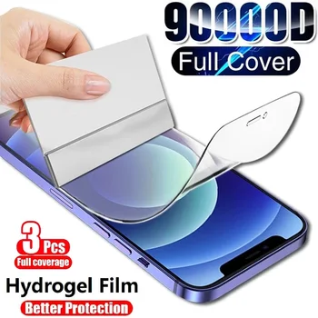 3PCS Hidrogel Film Pentru Apple iPhone 14 Pro Max Ecran Protector Pentru iPhone 14 Pro 14Plus film