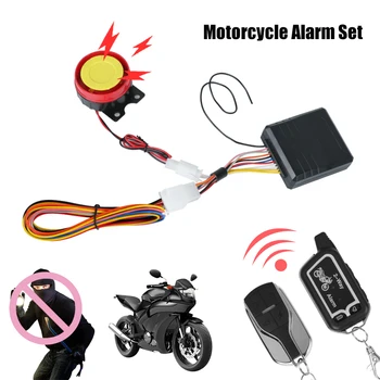 Control de la distanță Motocicleta 2 cai Sistem de Alarma 12V Protecție Anti-furt E-bike Scuter Motocicleta Sistem de Securitate