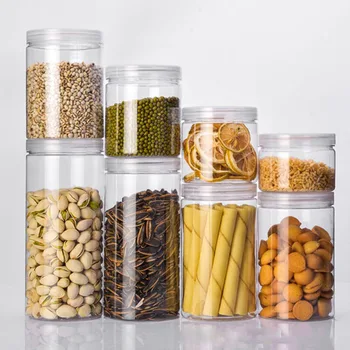 Bucătărie Rezervor De Alimentare Recipient De Plastic Transparent De Depozitare A Alimentelor Cutie Sigilat Rezervor Borcan Frigider Cereale Compartiment