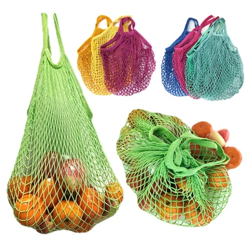 Reutilizabile Legume Fructe Plasă Produce Saci Lavabile Ecologice Pungi pentru Cumpărături Depozitare Jucarii Diverse