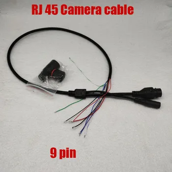 9 11 12 nuclee Audio Reset PoE, RJ45 cablu de aparat de Fotografiat pentru CCTV aparat de fotografiat IP bord modulul cablu Video pentru modul camera 9pin