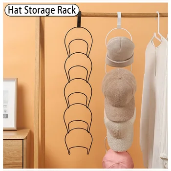Pălărie De Sortare Depozitare Raft Suport Palarie Cârlig Eșarfă Sac Șapcă De Baseball Raft Organizator De Stocare Cuier Ușă Raft De Depozitare Pentru Dulap Dormitor