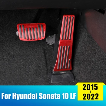 Masina Picior de Combustibil Pedalei de Accelerație și de Frână Pedale Acoperi Pad Pentru Hyundai Sonata DACĂ 2015 2016 2017 2018 2019 2020 2021 2022 Accesorii