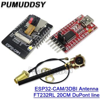 ESP32-CAM ESP32 de Dezvoltare a Consiliului WiFi OV2640 Camera Modulul Bluetooth FT232RL USB to TTL Serial Converter 40Pin Fuzibil