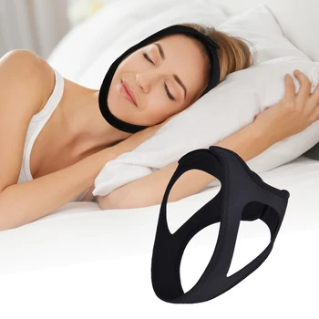 Anti Sforait Curea Bărbie Curea Neopren Opri Sforăit Maxilarului Soluție Anti-Apnee de Somn Suport Centura bentita masca de Dormit Instrumente de Îngrijire