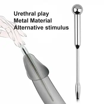 Uretral Tub Tija Eficient Plug Cateter Ergonomic Jucărie Sexuală Cateter de Metal Penis Plug de Sex Masculin Cateter pentru Baie