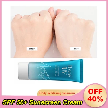 SPF50+ de protecție Solară Crema Protector Facial Solar Bloc de Soare Gel de Izolare Lotiune de Soare, Crema de Albire crema Hidratanta Faciale de Albire
