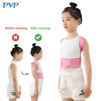 PVP Copii Reglabil Corector de Postura Spate Centura de Sprijin Copii Corset Ortopedic Pentru Copii Coloana Lombară Umăr Bretele