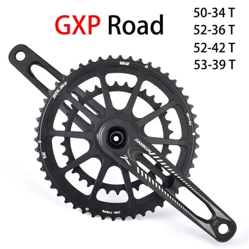 GXP biciclete 170mm biciclete rutier angrenajul 50-34T/52-36T/52-42T/53-39T Aliaj de Aluminiu Tubular 10 11 Viteza Foaia Manivela pentru shimano