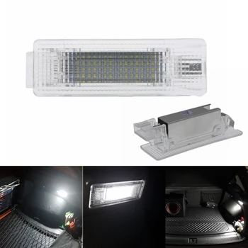 1x 18LED Depozitare Portbagaj Boot Luminile de Interior Lampa Pentru VW Caddy Eos Golf MK5 6 7 Jetta Passat CC, Scirocco, Sharan Touran Tiguan