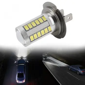 1 buc H7 LED H7 de Mare Putere Bec LED-uri Super Luminoase Albe SMD 5630 33 LED-uri 12V Auto Ceata de Conducere Bec Lampa Accesorii Auto