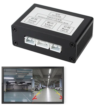 Inversarea Sistem De Față Și Vedere Din Spate Două-Mod De Control Cutie De Parcare Cu Camera Video Cu Comutator Manual Canal Converter